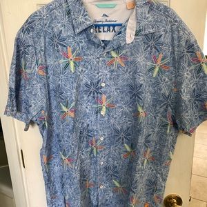Tommy Bahama button down camp shirts